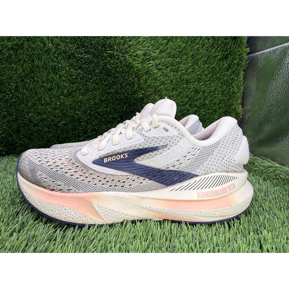 Brooks Adrenaline GTS 24 1204261B140 Athletic Sneaker Women's 6.5B Gray Mesh Gym - Picture 3 of 10